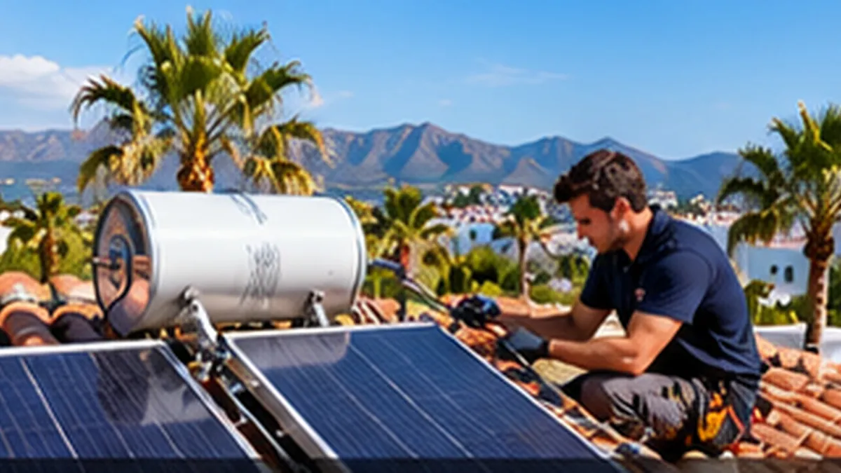 Solar Hot Water Repair in Marbella